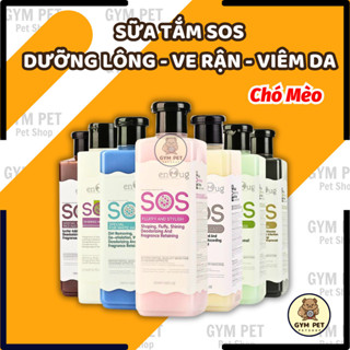  Sữa tắm SOS cho chó mèo khử mùi thơm lâu chính hãng Kì Nam 
