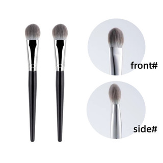 Highlighter Hình Lưỡi Blusher Highlighter Setting Flat Head Blending Makeup Brush