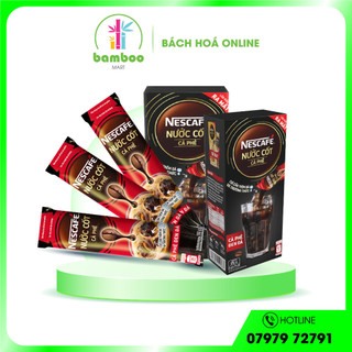 Combo 2 hộp nước cốt cà phê nescafe - cà phê đen đá - 5 gói/hộp