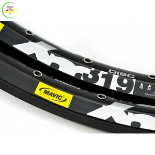  Mavic 319 700c 26 "27" 29 "Phanh đĩa hợp kim nhôm hai lớp Mtb Vành xe đạp đường trường 32h Vành phanh đĩa 