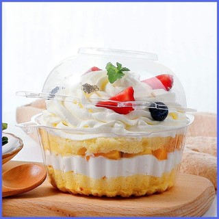 Hộp đựng bánh Cupcake đơn 20 chiếc Hộp bánh Cupcake trong suốt Hộp đựng bánh Cupcake riêng lẻ có mái vòm kín khí kết nối chenhomvn