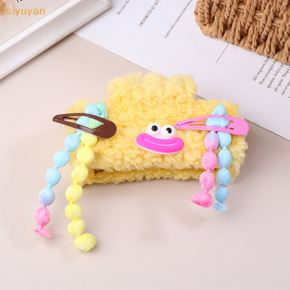 Siyuyan Sang Trọng Xấu Xí Búp Bê Dễ Thương Vuốt Tóc Dopamine Bé Gái Nhiều Màu Sắc Kẹp Tóc Tạp Vờ Búp Bê Xấu Xí Mũ Phụ Kiện Tóc Quà Tặng Sinh Nhật VN