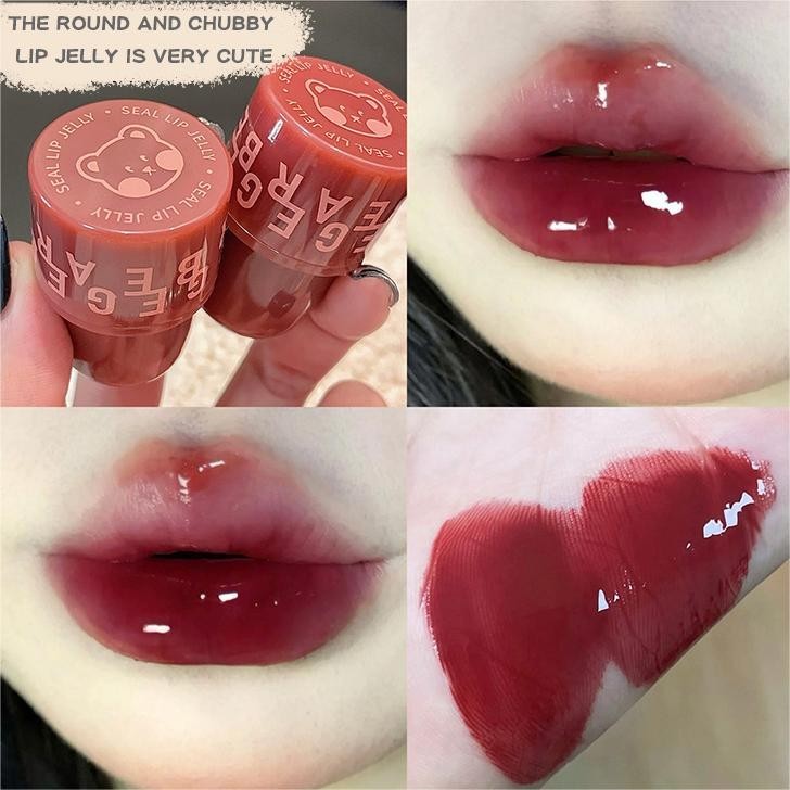 Son môi Derf Jelly Lip Glaze Trang điểm lâu trôi Son bóng chống thấm nước | BigBuy360 - bigbuy360.vn