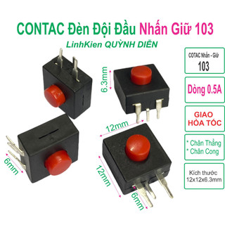 Combo 10 công tắc đèn pin - đèn đội đầu 3 chân, 3 chế độ - linhkien hd