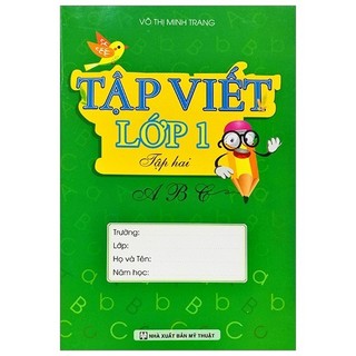 Sách - vở tập viết 1 - tập 2