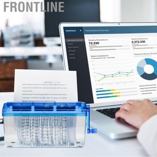 Frontline Máy Hủy Giấy Cầm Tay Mini A4 Tài Liệu Cho Gia Đình Và Văn Phòng