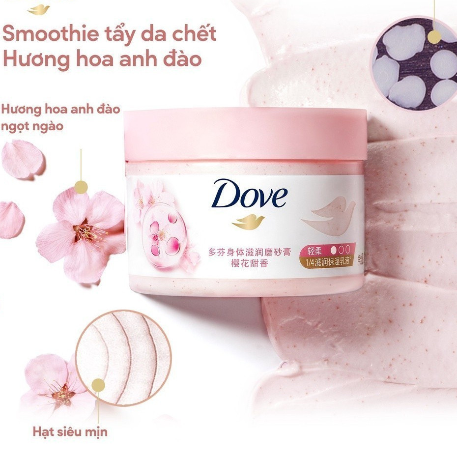 [CHÍNH HÃNG ĐỘC QUYỀN] Smoothie Tẩy Tế Bào Chết Body Dove Chăm Da Sáng Mịn 298g | BigBuy360 - bigbuy360.vn