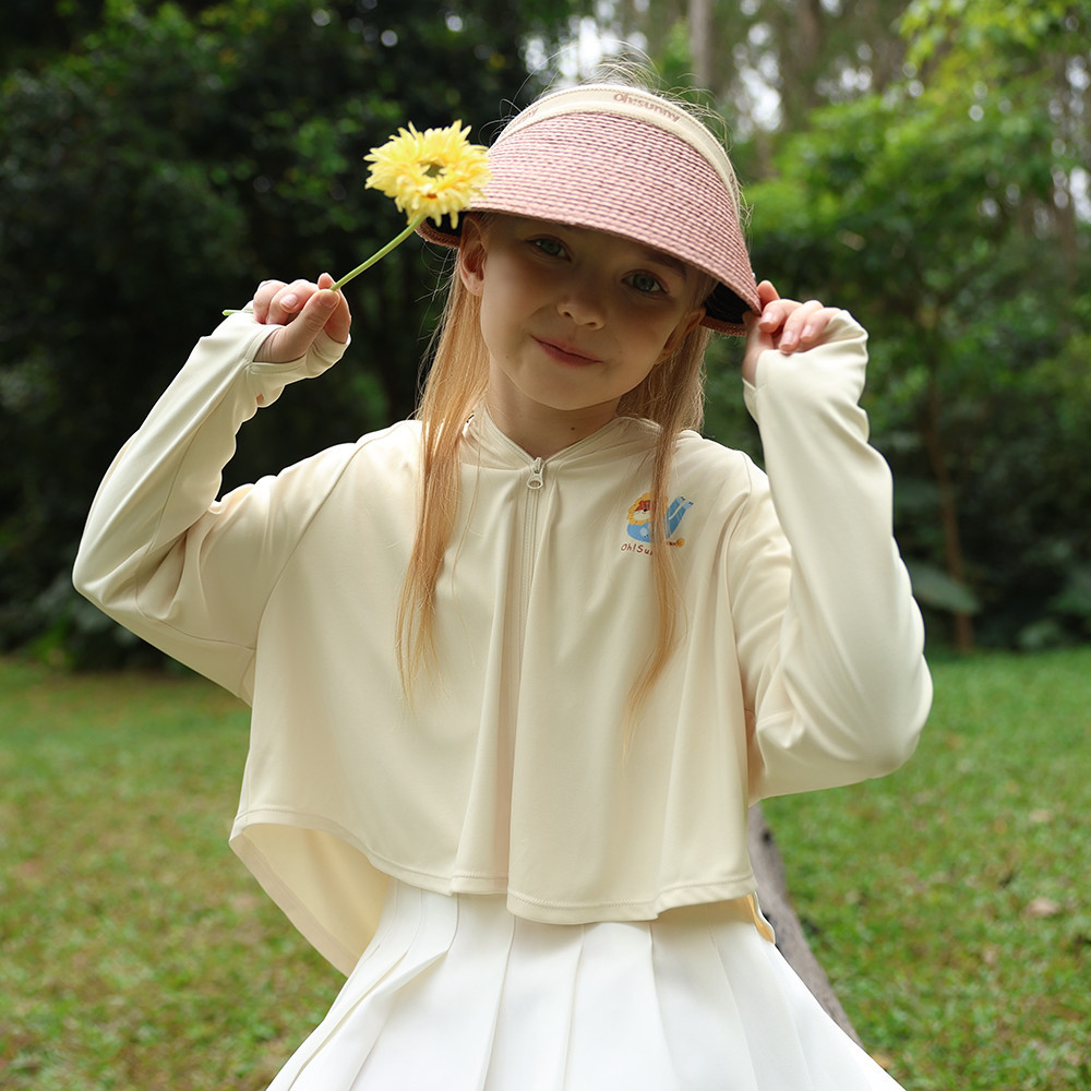Ohsunny Kid Chống Nắng Áo Khoác Áo Khoác Áo Khoác Cho Bé Trai Bé Gái Chống Tia UV UPF 50 +