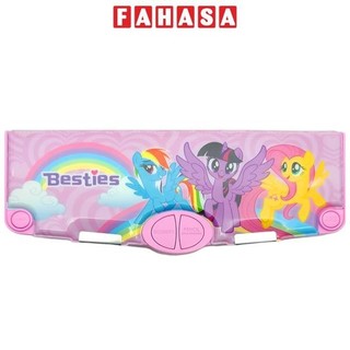 Hộp bút nhựa my little pony - wanlongda yz3538 - màu hồng