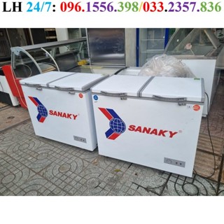 tủ đông,mát hiệu sanaky vh-255w2 dung tích 250L mới 90%