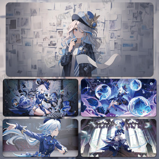Kam Genshin Tác Động Furina Miếng Lót Chuột 800mmx300mm Để Bàn Lớn Chống Nước Máy Tính Chuột Pad HD In Bàn Phím Văn Phòng Miếng Lót Chuột Trang Trí Phòng