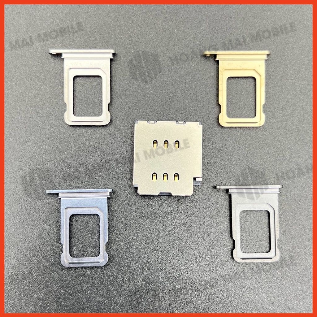 Combo độ 2 sim cho 13 Pro/ 13 Pro Max (ổ 2 sim + khay 2 sim)