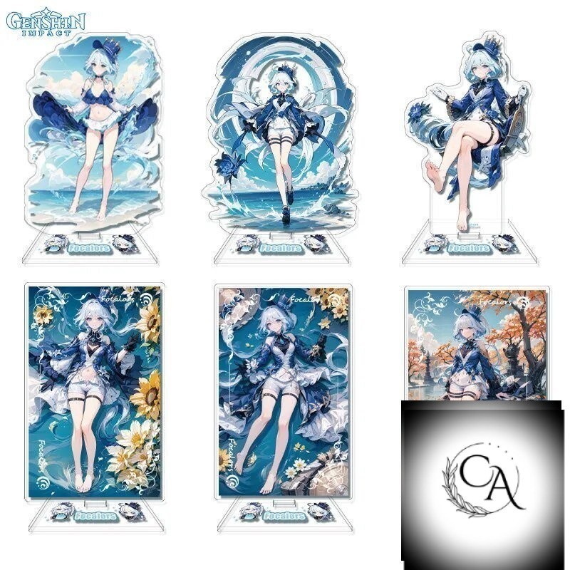 Mô hình nhân vật GENSHIN IMPACT ver FURINA game anime chibi standee mica acrylic