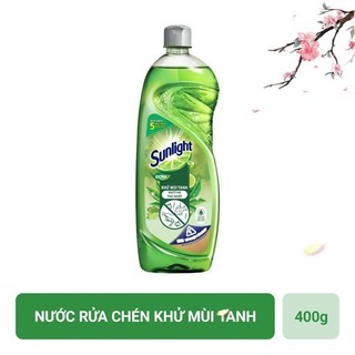 Chai Nước rửa chén Sunlight 380ml chai - Siêu Sạch-Giao màu ngẫu nhiên