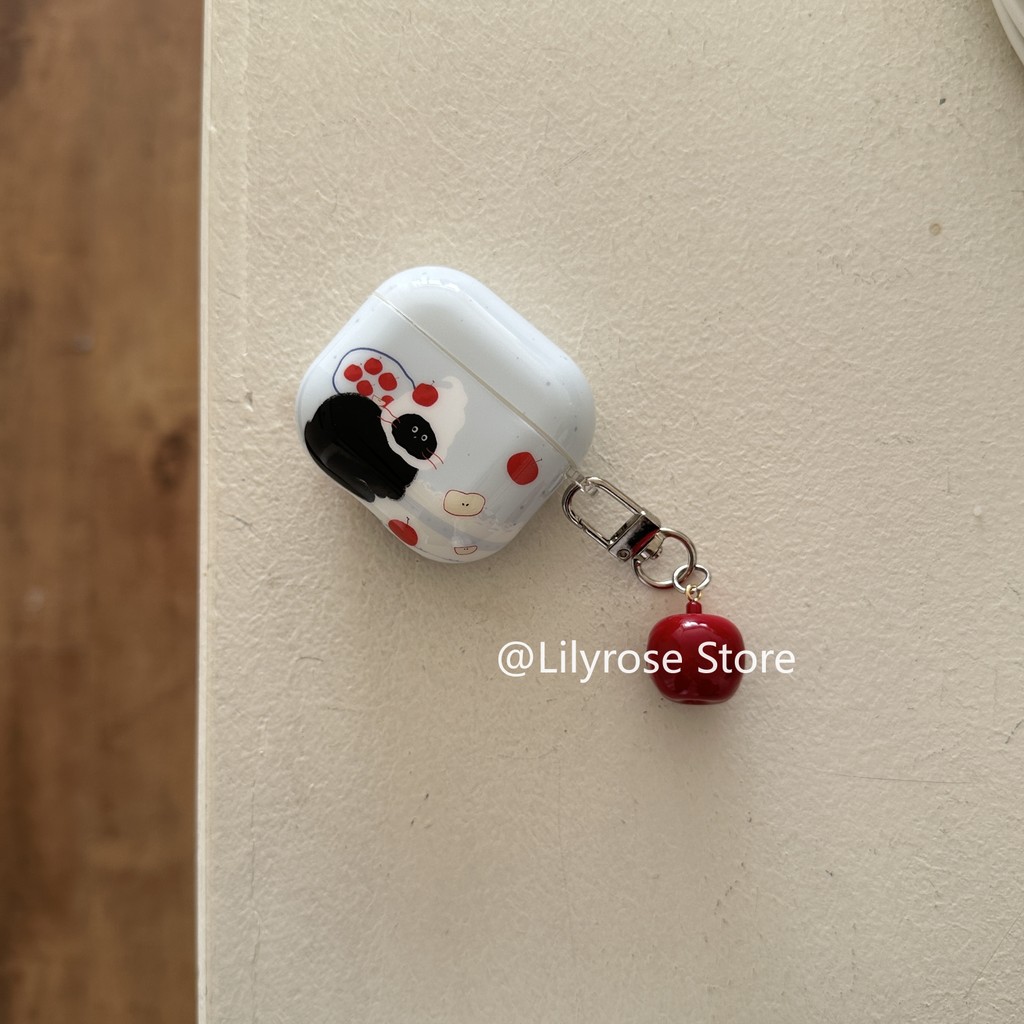 Ốp lưng bé gái Hàn Quốc AirPods 4 [2024] AirPods Pro2 Pro 3 2 1 Apple Wireless EarPods Bảo vệ tai ng