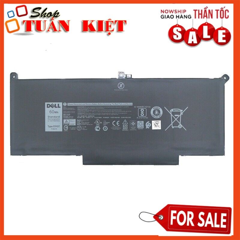 Pin Laptop Dell E7480 Latitude E7280 E7480 2X39G DM6WC F3YGT