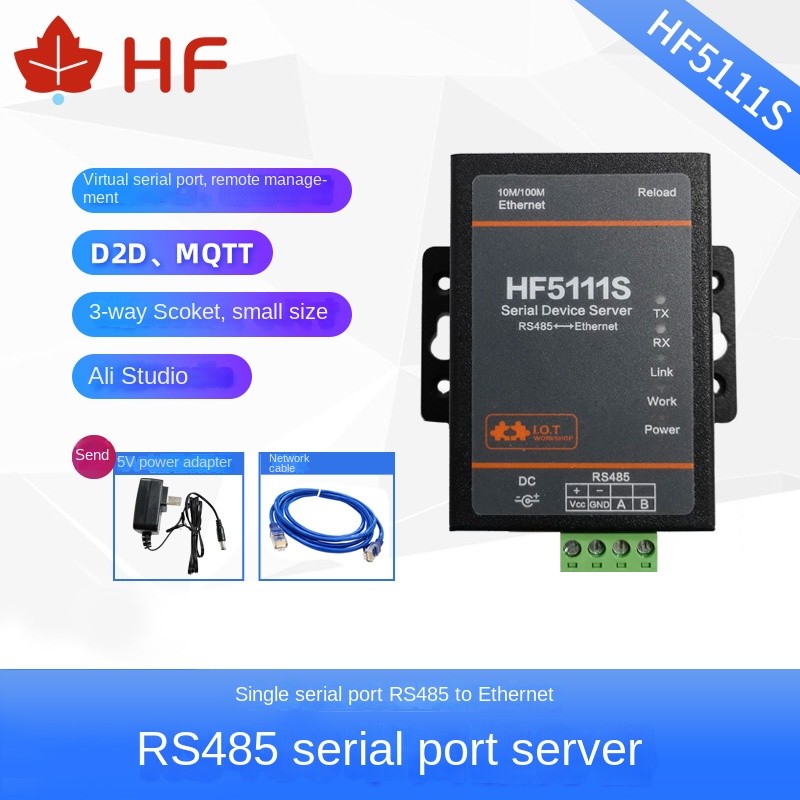 Bộ Chuyển Đổi RS485 Sang Ethernet | HF5111S | Giải Pháp IoT Công Nghiệp