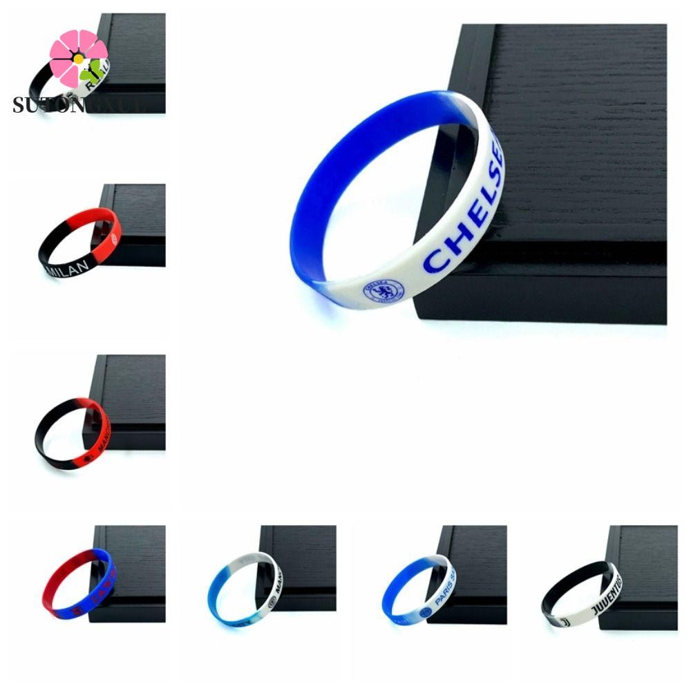 Vòng tay bóng đá SUTONGXUE, Vòng tay ngôi sao bóng Real Madrid Juventus, Đồ dùng dự tiệc Barcelona M