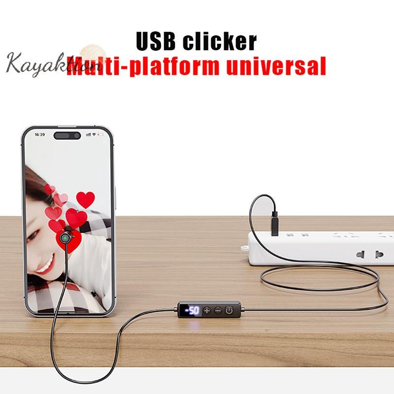Kayaktion Auto Clicker Cho Điện Thoại Màn Hình Điện Thoại Tự Động Tapper Tự Động Vật Lý Tapper Cho H