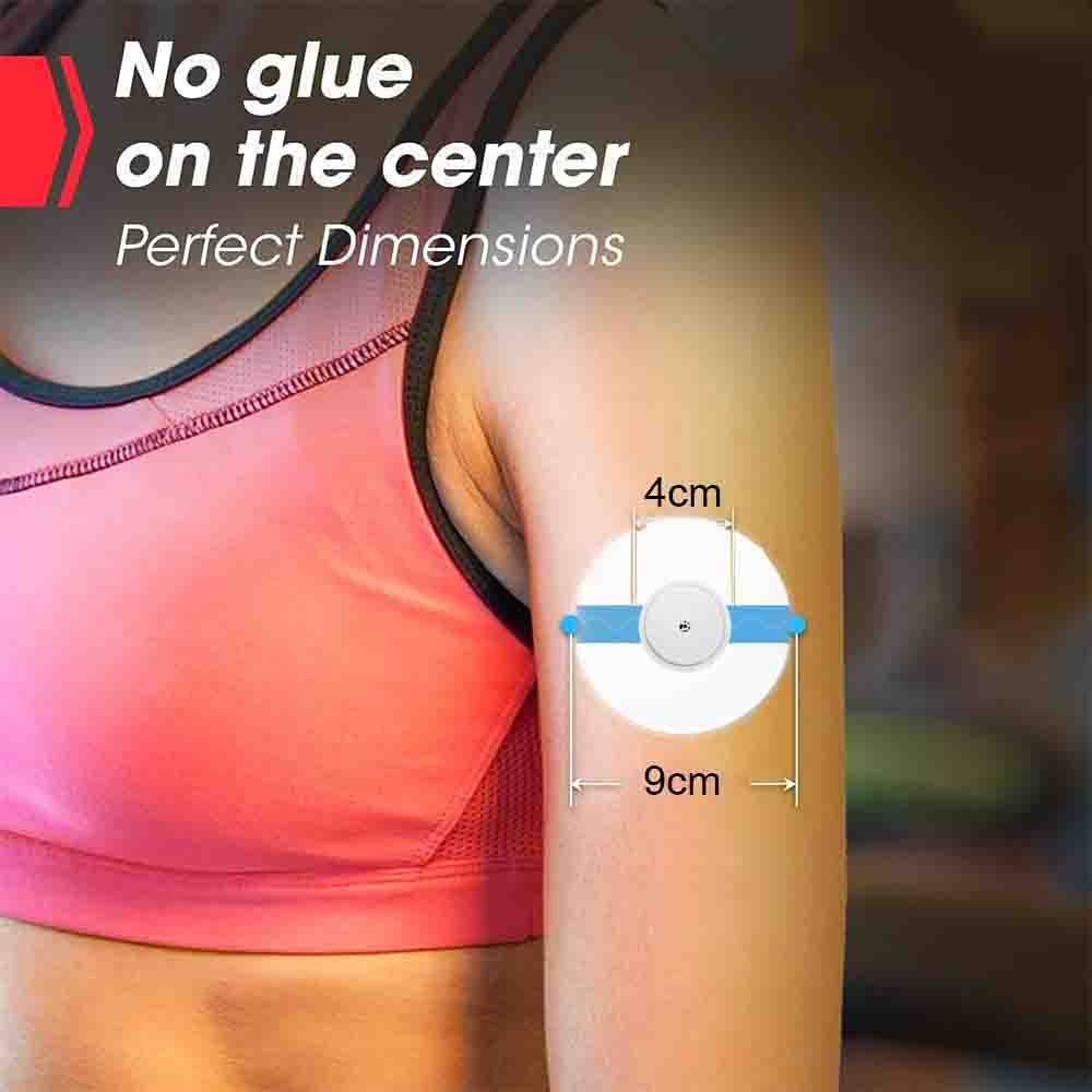 30pcs Waterproof anti-sweat sticker freestyle libre sensor adhesive patch