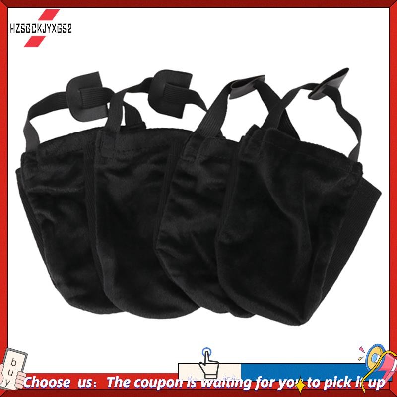 【 hzsbjyxgs2 】 Vỏ giày Bowling 2 đôi Giày Bowling màu đen Phụ kiện bowling trượt dành cho nữ và nam 