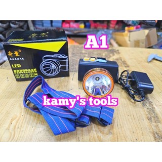 A1 Đèn pin đội đầu LED siêu sáng kamytools