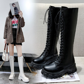 Giày Boot Nữ Buộc Dây QCCC