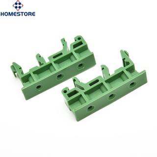 1 bộ pcb din c45 rail mount adapter pcb mount bracket clip mount holder 35mm