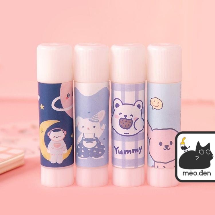 Hồ dán khô họa tiết hoạt hình dễ thương - Văn phòng phẩm Haku