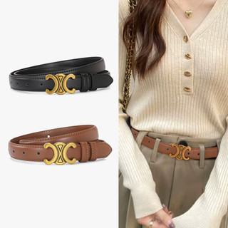 Đai đen Hàn Quốc Hàn Quốc Thắt lưng thời trang đơn giản màu đen dành cho nữ