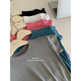 Áo thun co giãn Crop Top K Bear Eo dành cho nữ