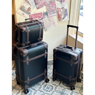 (Order)vali du lịch, vali đi làm, vali học sinh nam, nữ vali da màu đen cổ điển 20 inch lên máy bay 24 inch 26