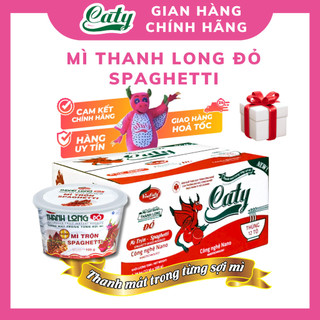 Mì thanh long đỏ caty mì tô trộn spaghetti