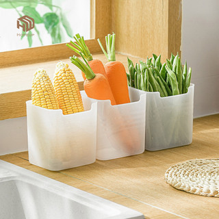 HOPEUP 4 Hộp Bảo Quản Cửa Tủ Lạnh Miệng Rộng Tiết Kiệm Không Gian Tủ Lạnh Mini Bên Gia Vị Hộp Bảo Quản Thùng Đựng Gia Vị Nhà Bếp Tổ Chức