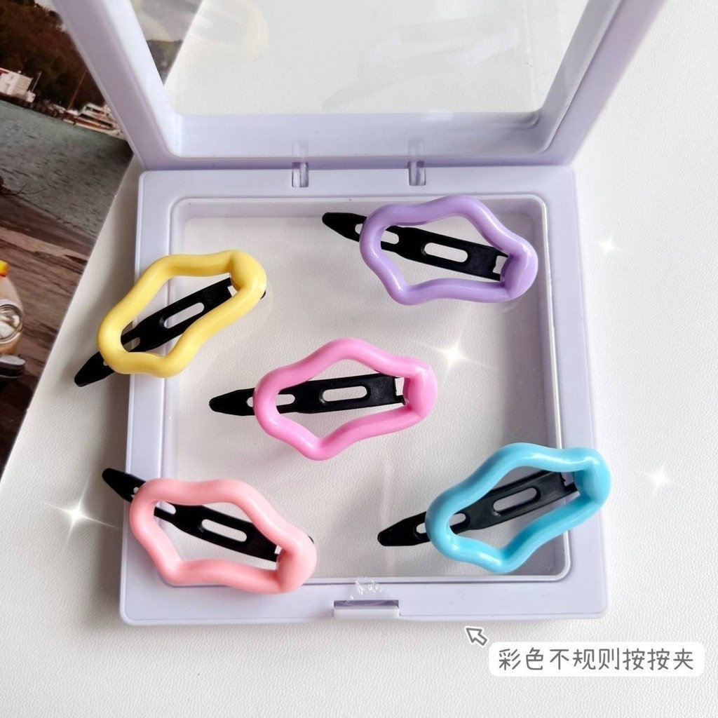 1k Acrylic Màu Đám Mây Tóc Cho Nữ Dễ Thương Đơn Giản Hàn Quốc Thanh Lịch Thời Trang Đa Năng Kẹp Tóc Phụ Kiện Tóc