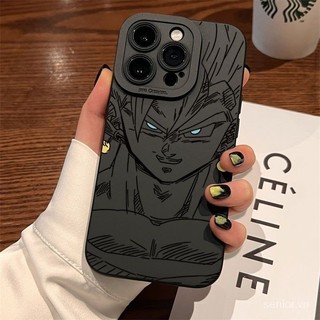 Ốp Điện Thoại Dragon Ball Line Son Goku Thích Hợp Cho iPhone 14PLUS 15 14 ProMax XR XS XSMAX Cao Cấp Chống Sốc 7 8 PLUS 13 12 Pro Max Silicon Chống Sốc 11PRO 