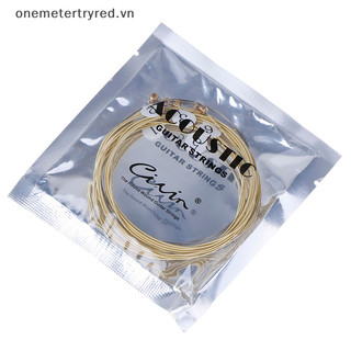Metertryd 1 bộ 6 dây đàn guitar thép mạ niken cho đàn guitar acoustic vn