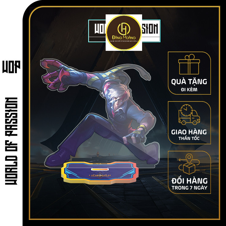 Mô Hình Nhân Vật Errol Sát thủ Mafia Trong Game Liên Quân Mobile_ĐH