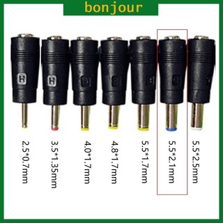 Bộ Chuyển Đổi Nguồn BON 5 5x2 1mm Nữ Đến 2 5x0 7 3 5x1 35 4 0x1 7 5x2 5 5 5x2 1 5x1 7 4 8x1 7mm Nam Adapter Cắm Conve