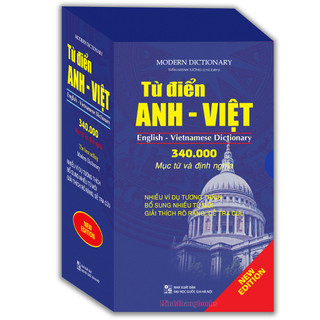 Sách - từ điển anh - việt 340.000 mục từ và định nghĩa - mt