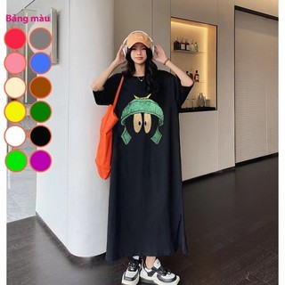 Váy  thun in hình đôi mắt hoạt hình cỡ lớn cá tính TTDSA0149