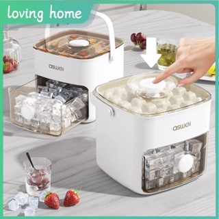 Khay đá viên, Khuôn làm đá có hộp đựng đồ, Hộp đựng máy làm đá gia dụng