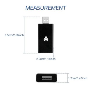 Bộ chuyển đổi không dây tự động Android, Android Auto Dongle, Điện thoại Android Chuyển đổi Android Auto có dây sang hộp AI không dây