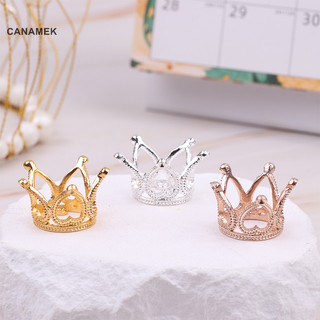 Canamek phụ kiện búp bê kim loại vương miện mũ tóc phụ kiện tóc cho 1 / 6 búp bê csf