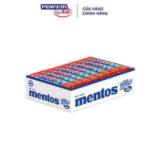 Kẹo Nhai Mentos Hương Bạc Hà Phiên Bản Câu Chúc Tết 2022 (Hộp 16 Thỏi)