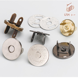 Nút Hít Nam Châm Siêu Mỏng - Dụng Cụ Làm Da Handmade DIY