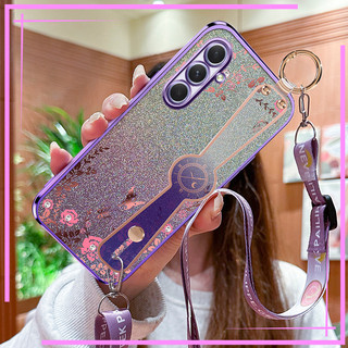 Ốp lưng Samsung S20FE S20Ultra S20Plus S20 S10Plus S9Plus S8Plus A71 A51 A31 A21S A11 A20 A30 A30S A50 A50S A70 3D Hoa Mạ Điện Vòng Tay Mềm Chống Sốc Mặt Sau