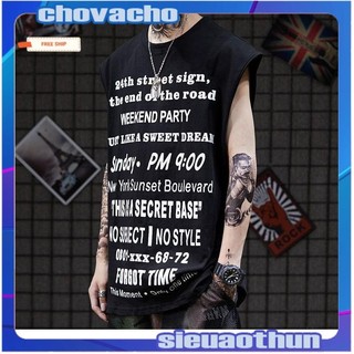 Áo thun Tanktop FORGOT TIME Unisex