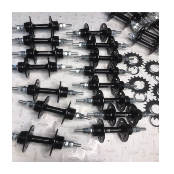 Hub Fixed gear Feiyafu 32 lỗ trước sau cho xe fixed - Đen (Bộ)