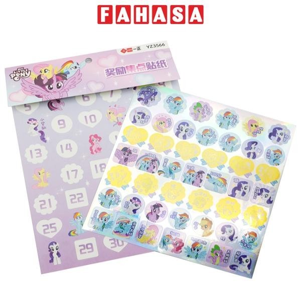 Sticker Trang Trí My Little Pony - iiGEN YZ3566 - Mẫu 2